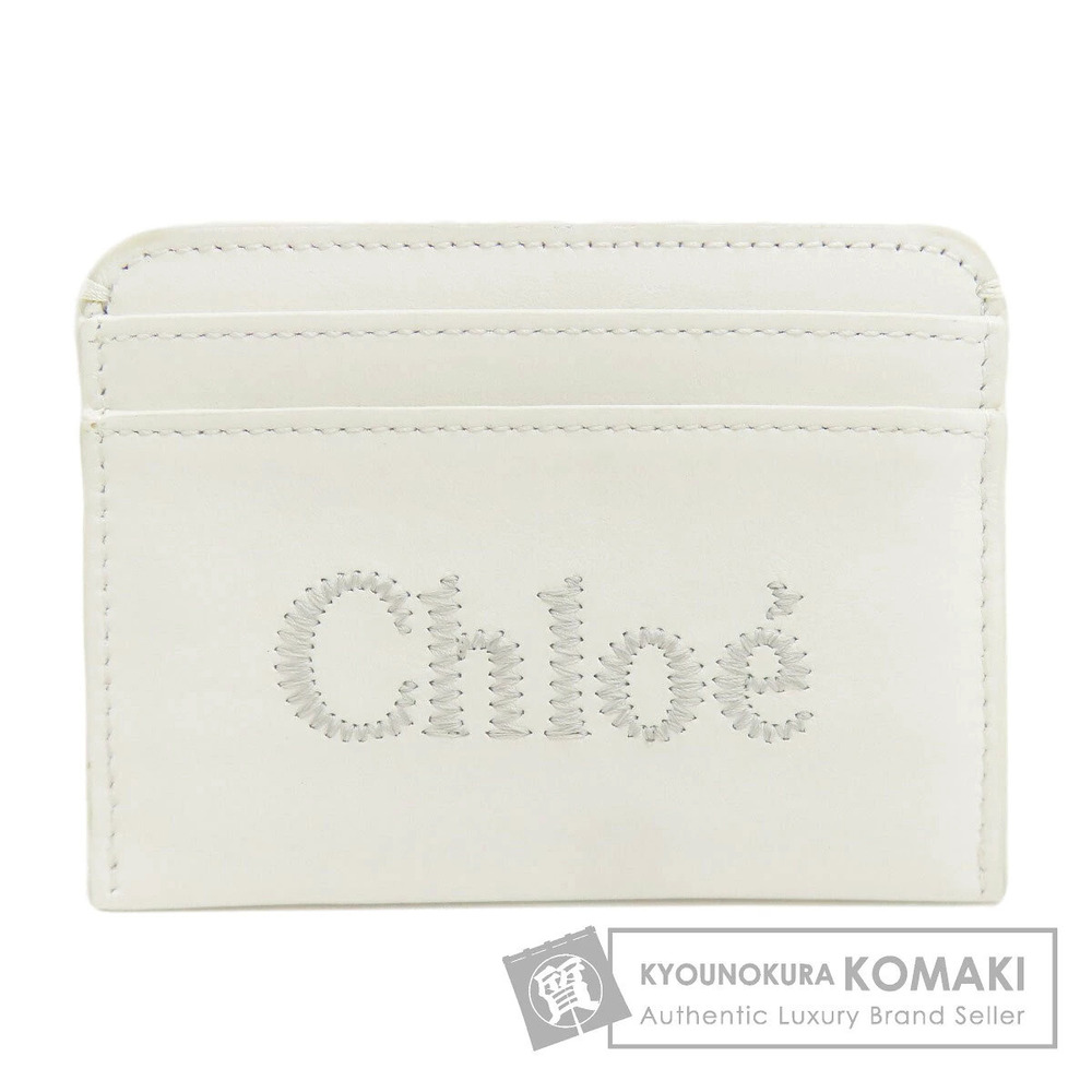 Chloe Card Case Wallet leather